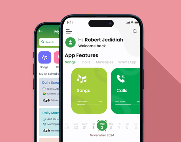 Songs Schedule app